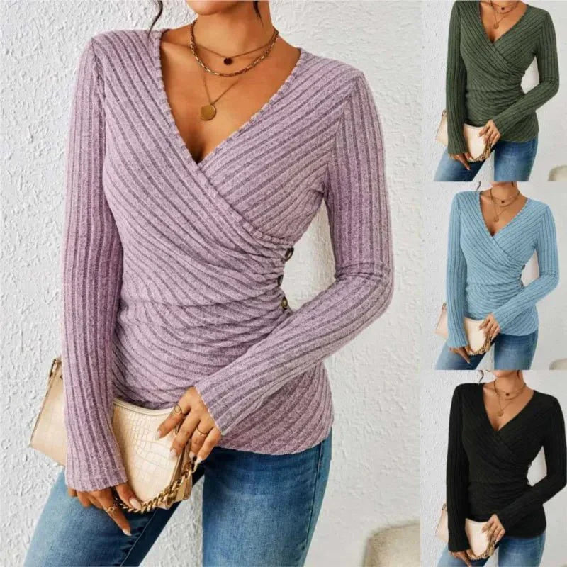 | Tummy Tucking Long Sleeve Top