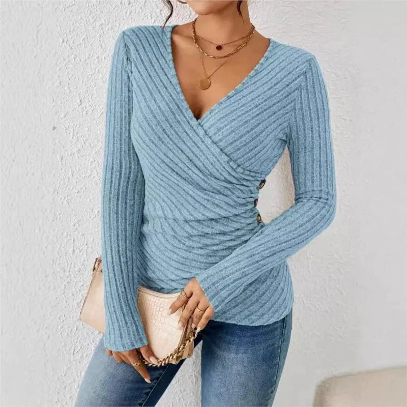 | Tummy Tucking Long Sleeve Top