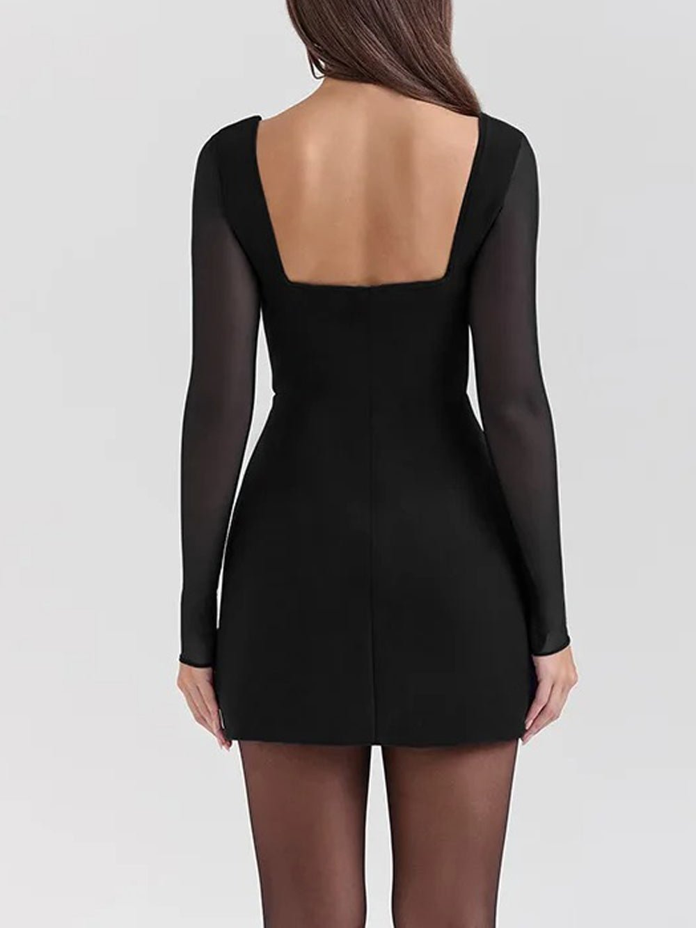 Ava Long Sleeve Mini Dress