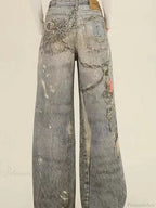 Azure Gothic Baggy Oversize Harajuku Pant