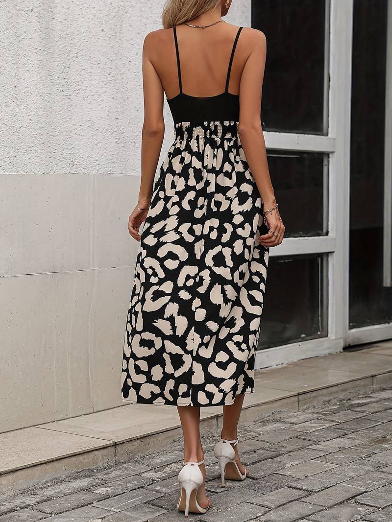 Aurora Premium Fashion Printed Dress Evening Wear Edit