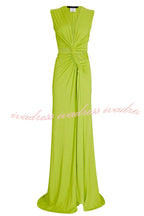 She’s A Winner Jersey Triple Loop Cutout Stretch Maxi Dress