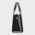 | Glossy Crocodile Pattern Handbag