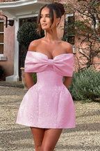 Bow Backless Dress