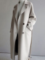 Double Breasted Belted Jacket