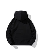 Men’s Solid Color Pure Cotton Drop Shoulder Oversized Hoodie