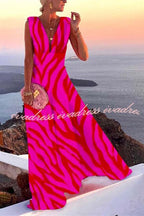 Novel Romance V Neck Maxi Party Dress