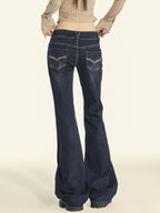 American Vintage Washed Flare Jeans