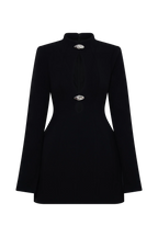 Michelle Cut Out Mini Dress - Black