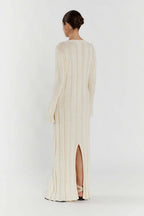 A-Line Maxi Sweater Dress