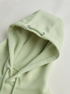 Letter Print Drawstring Eyelet Decor Pocket Oversized Hoodie