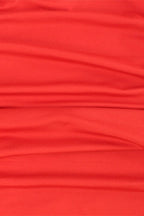 Elegant Red Bodycon Maxi Dress