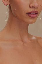 Pearl and Flower Earrings