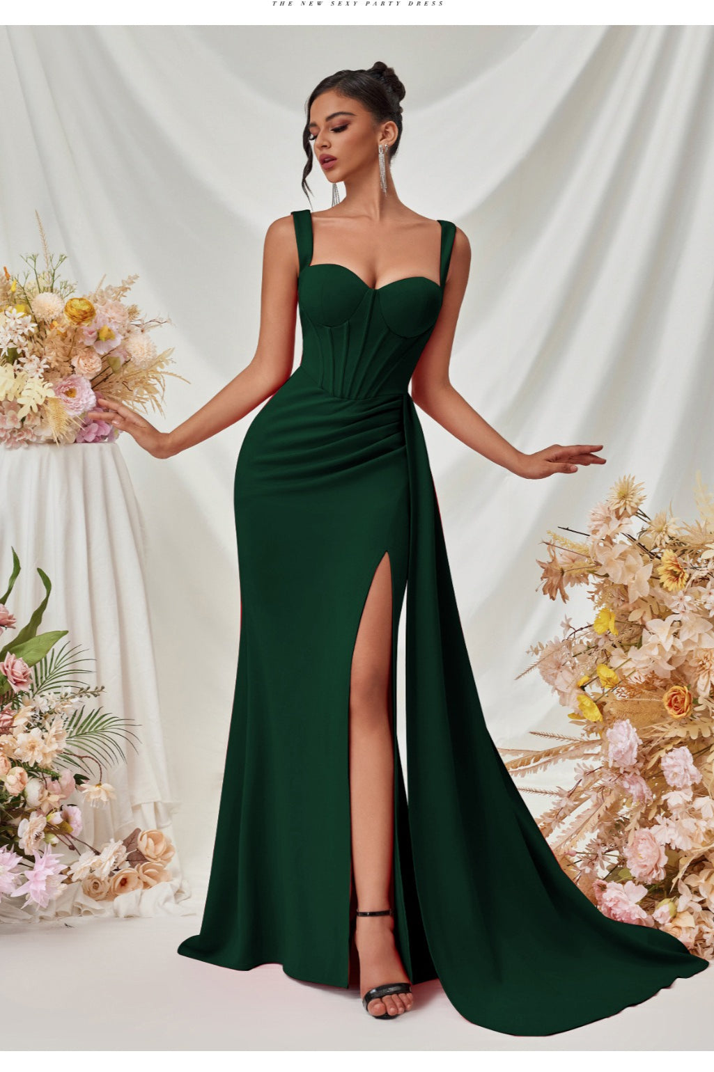 Bodycon Slit Maxi Dress