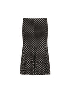 Polka Dot Ruffle Maxi Skirts