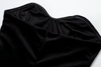 REECE WHITE RUFFLE MINI DRESS