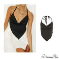 Backless Sleeveless Spaghetti Strap Halter Camis