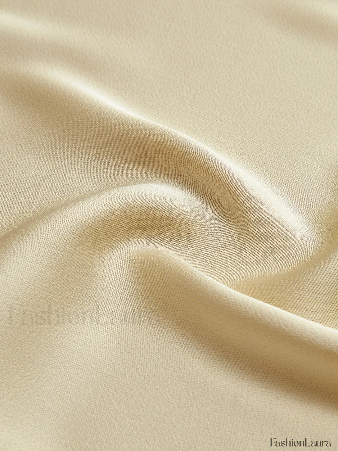 Apricot Backless Satin Long Dress