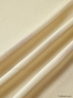 Apricot Backless Satin Long Dress