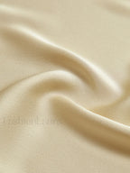Apricot Backless Satin Long Dress