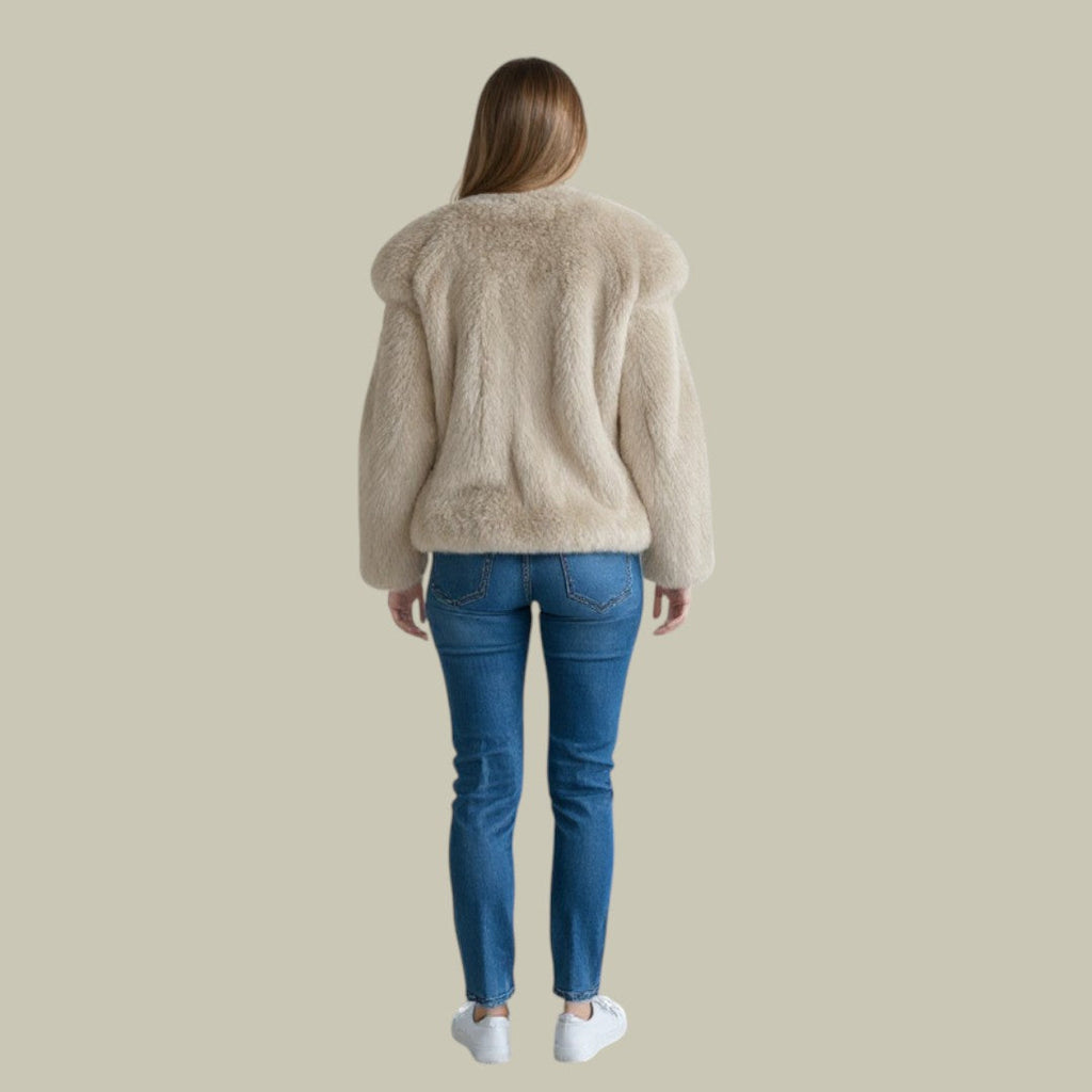 | Women's Modern Relaxed Fit Turtleneck Sweater