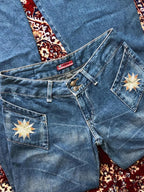 Distinctive Street-Style American Flare Jeans