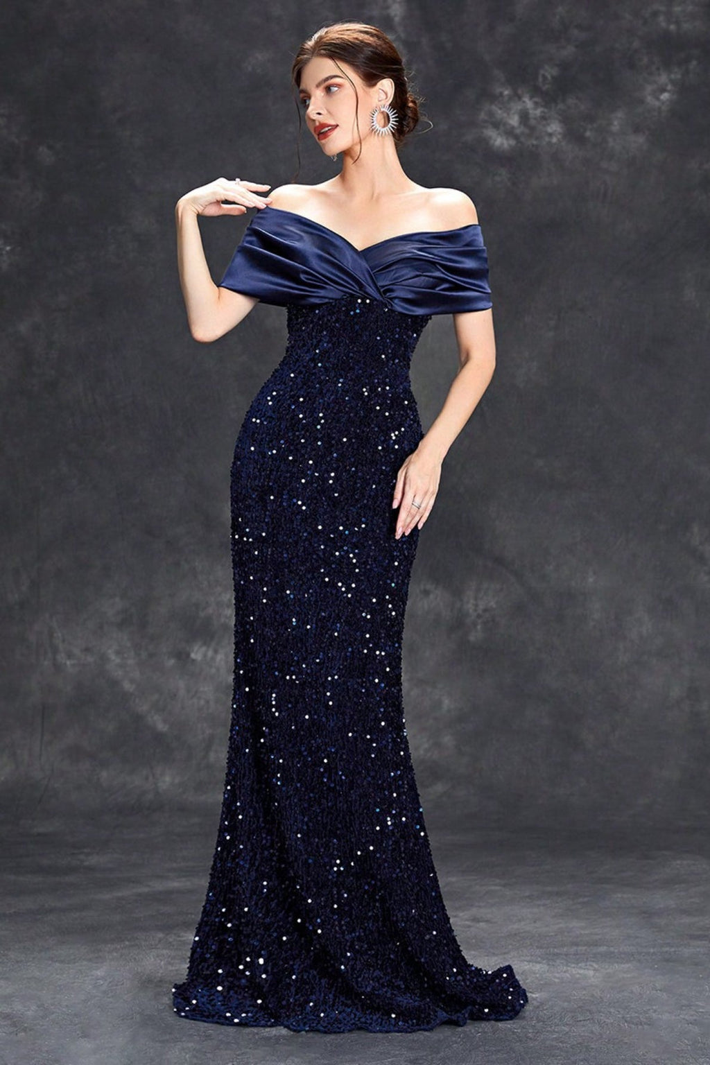 Sexy Slit Bodycon Gown Prom Dress
