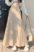 High-Waisted Full Circle Relaxed Skirt