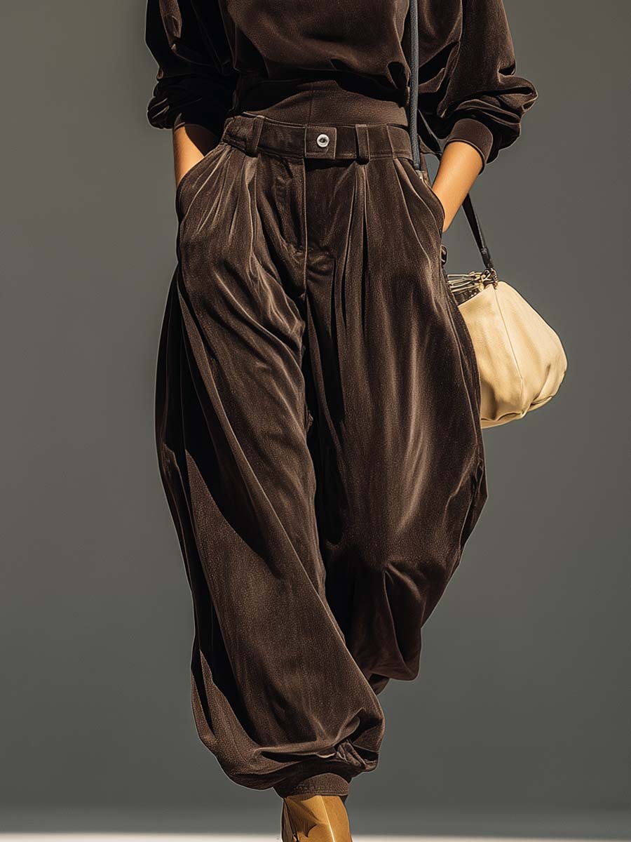 | Brown Velvet Set