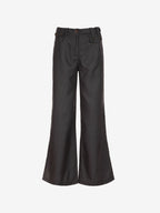 Vintage Striped Tailored Pants