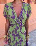 Irene Statement Summer Dress Premium Wardrobe Essential