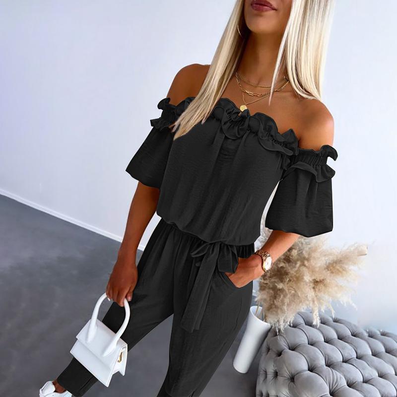 Elysia | Off Shoulder Jumpsuit