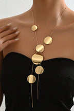 Fashionable Hollow Geometric Necklace