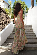 Vacation Floral Slip Dress