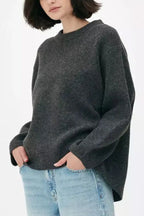 Oversized Long Sleeve Pullover Sweater