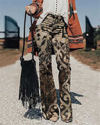 Women's Vintage Pattern Trousers