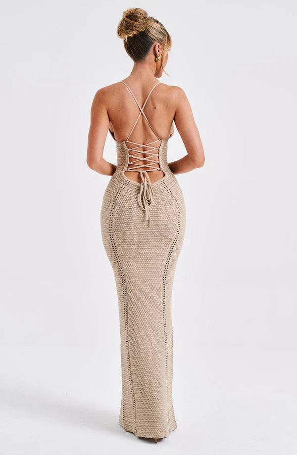Ida Statement Long Dress Premium Wardrobe Essential
