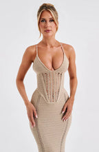 Ida Statement Long Dress Premium Wardrobe Essential
