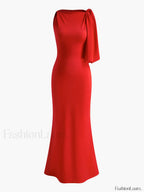Beloved Knotted Sleeveless Maxi Dress