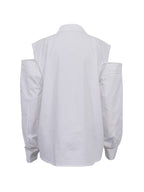 Off Shoulder Loose Long Sleeve Blouse