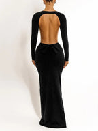 Bianca Backless Maxi Dress