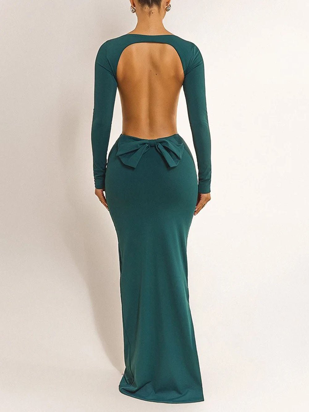 Bianca Backless Maxi Dress