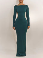 Bianca Backless Maxi Dress