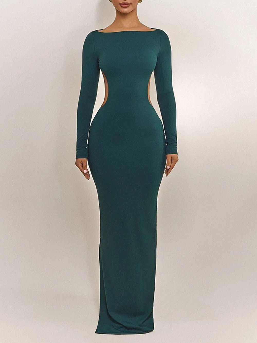 Bianca Backless Maxi Dress