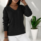 | Cable knit sweater