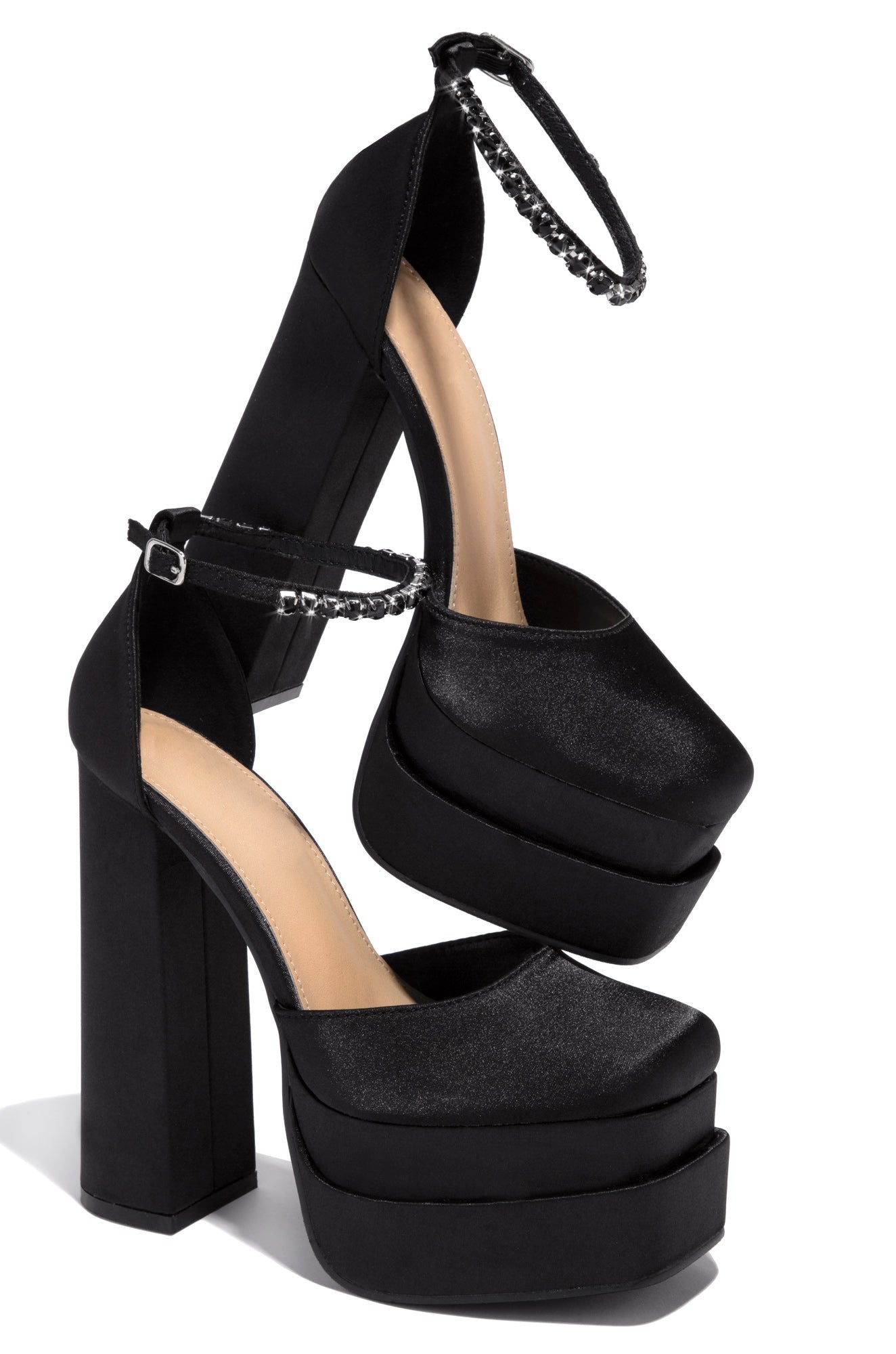 Elana Black Heel