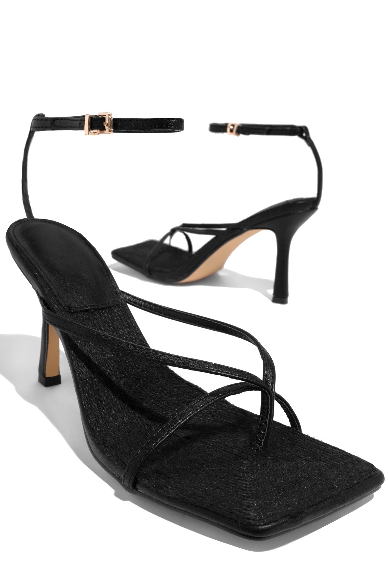 Black Catrina Heels