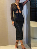 Blakely Sequin Maxi Dress