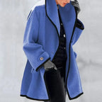 | Warm trench coat in neutral color