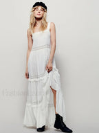 Cotton Strap Maxi Dress
